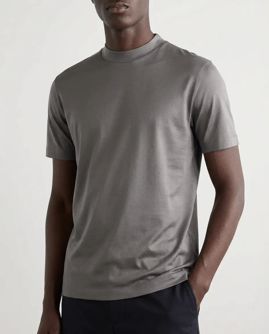 Mercerized Cotton Tee, 3-Pack