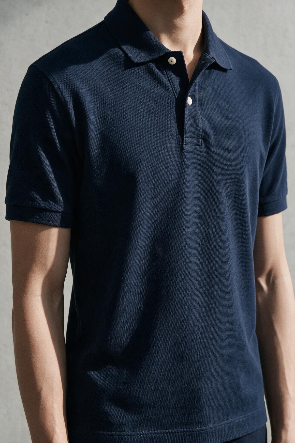 Everyday Cotton Polo close-up