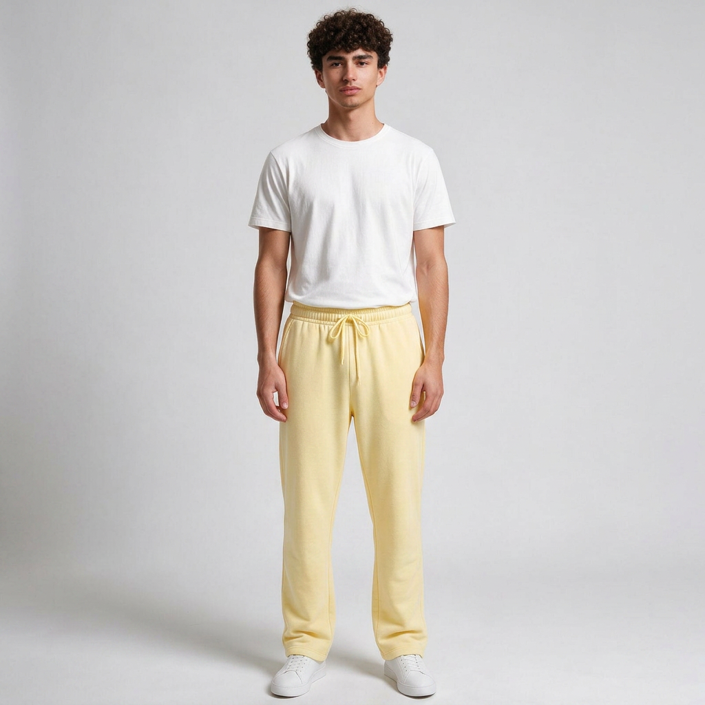Straight-Leg Sweatpants