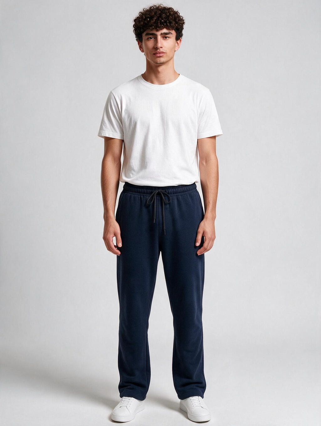 Straight-Leg Sweatpants