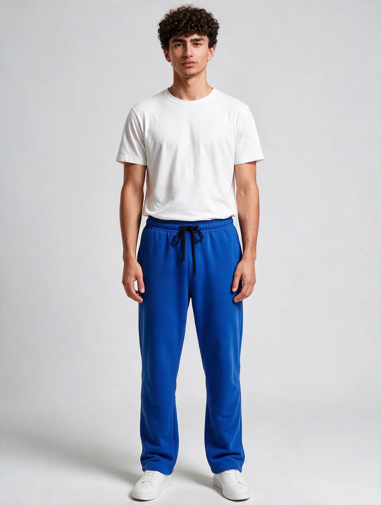 Straight-Leg Sweatpants