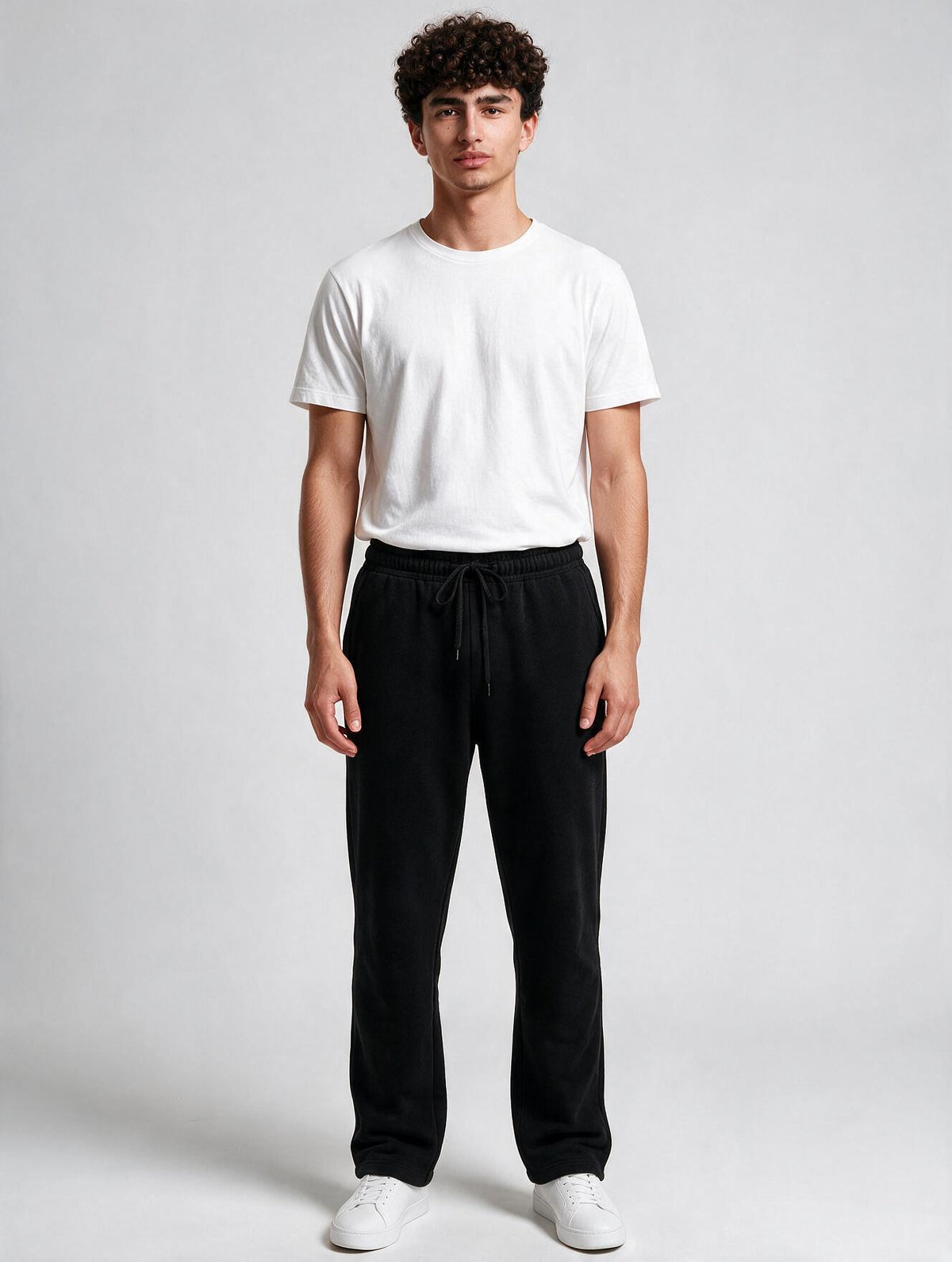 Straight-Leg Sweatpants