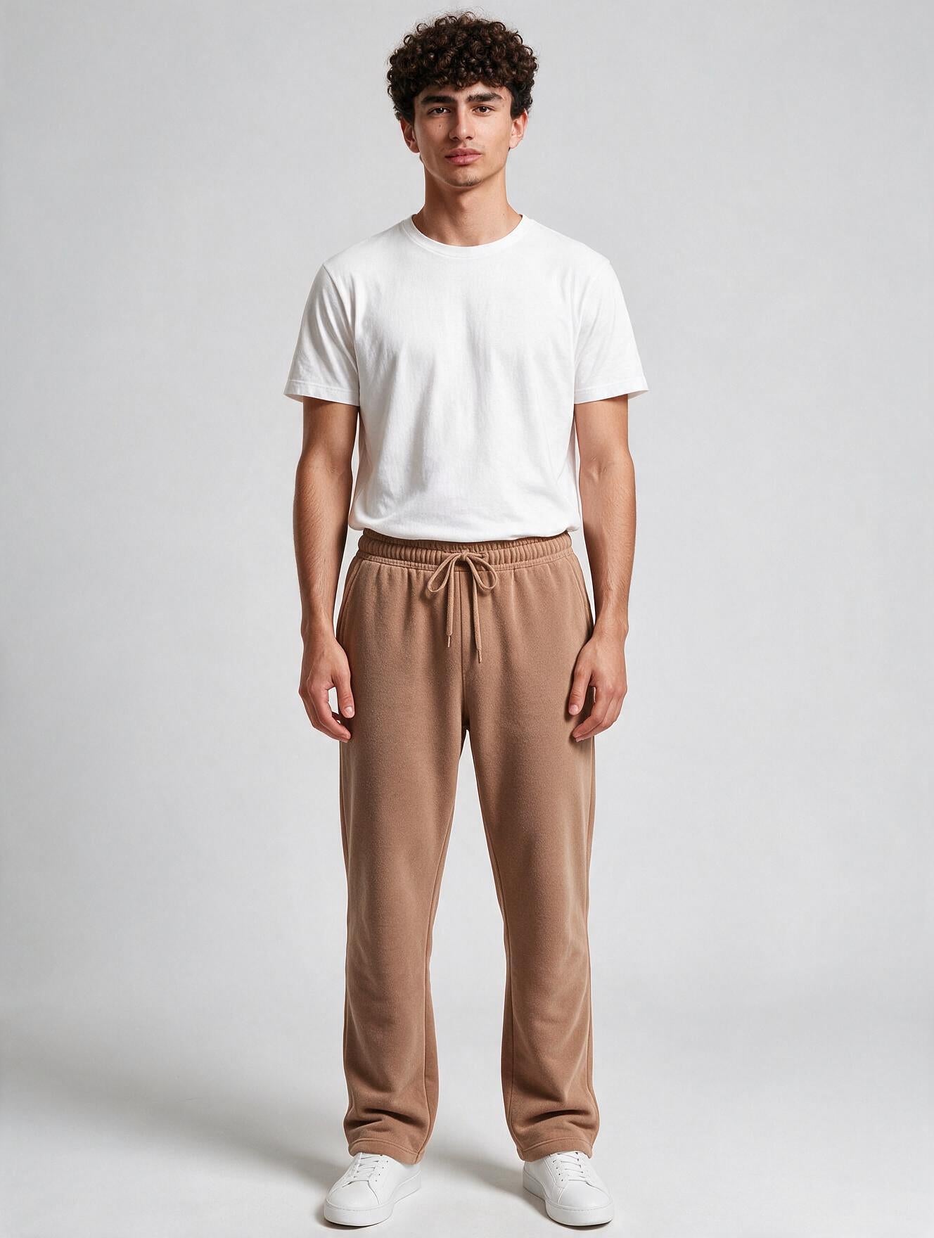 Straight-Leg Sweatpants