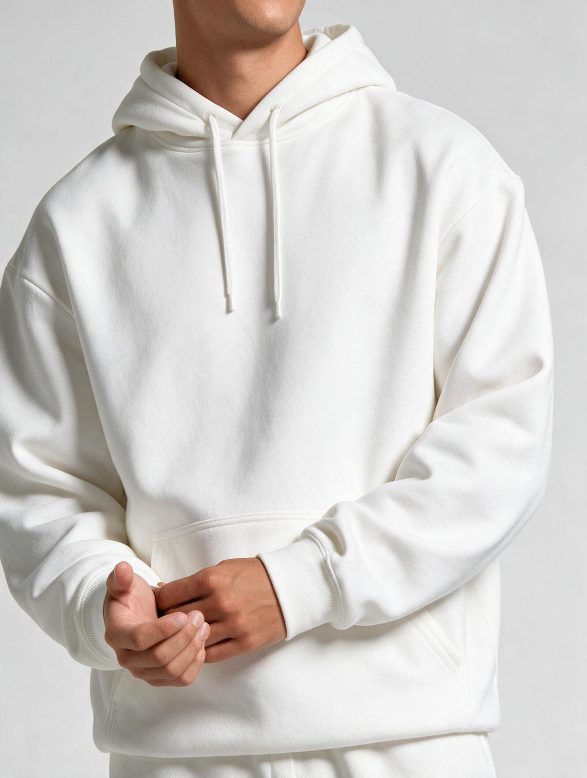 Heavyweight Hoodie - White - fixed