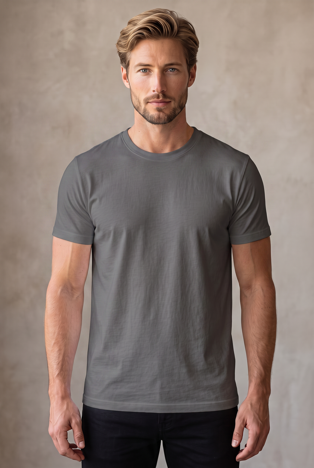 Classic Crew Tee - Dark Grey