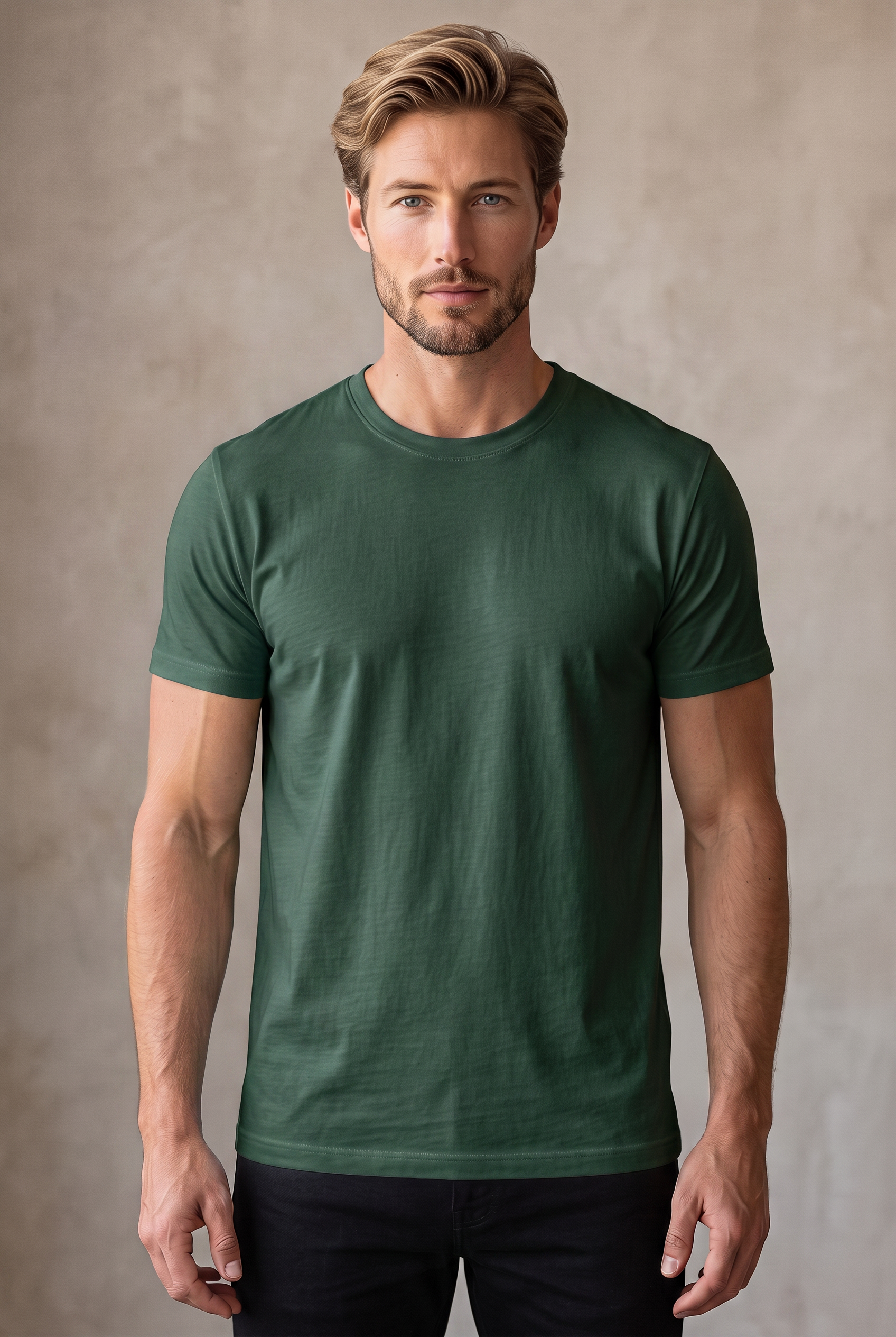 Classic Crew Tee - Dark Green
