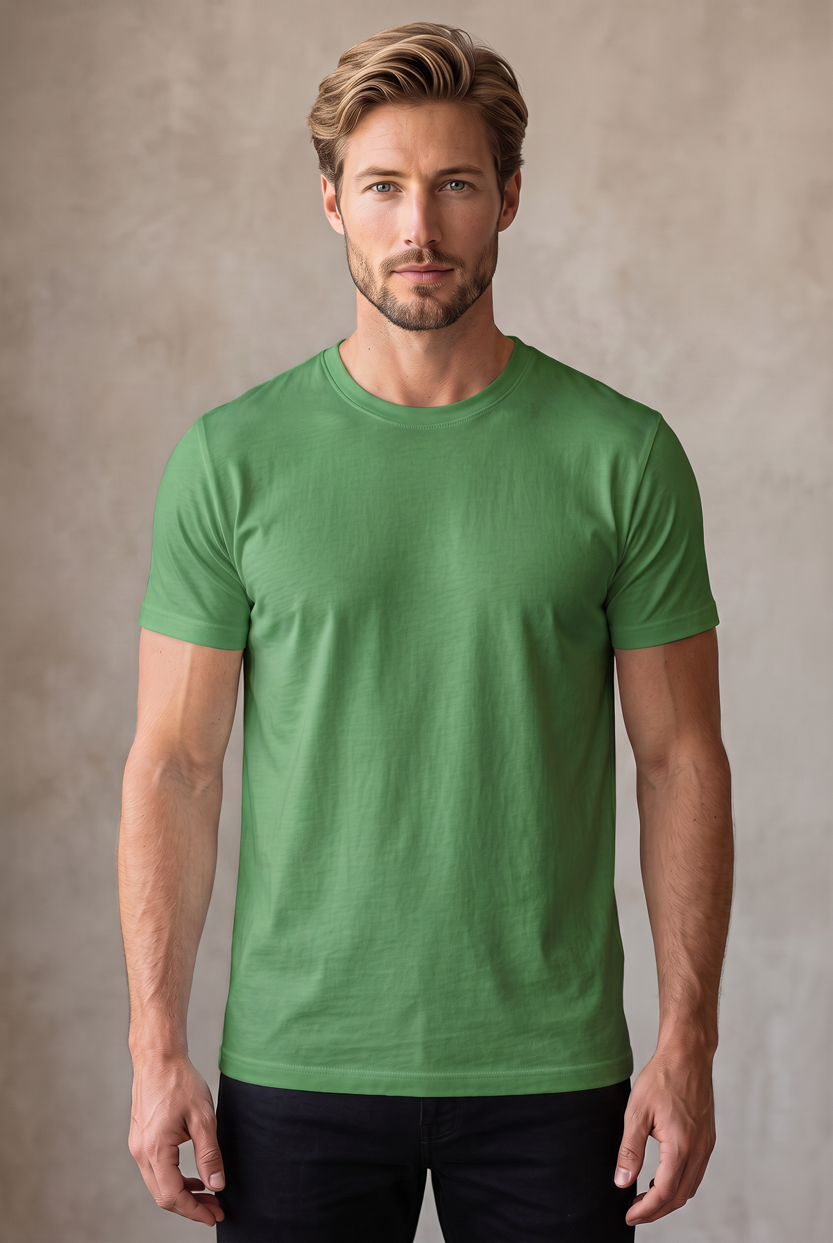 Classic Crew Tee - Grass Green